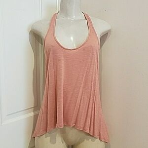 Muscle Shirt Racerback top pink size M!.